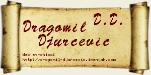 Dragomil Đurčević vizit kartica